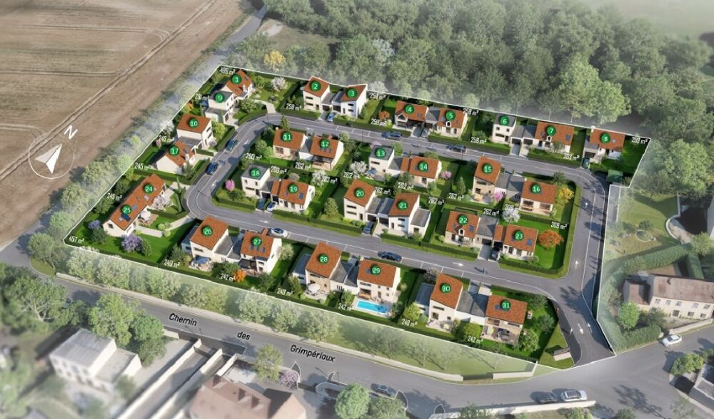 vente Maison - 6 pièce(s) - 100 m² Brie-Comte-Robert (77170)