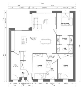  Maison � vendre 5 pi�ces 100 m�