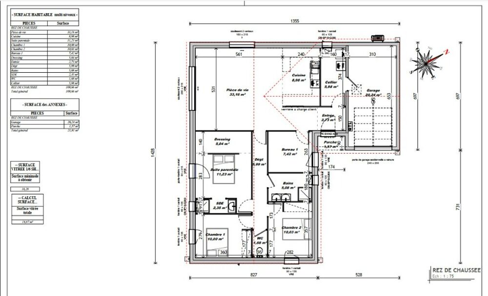 vente Maison - 5 pièce(s) - 100 m² L'Isle-d'Espagnac (16340)