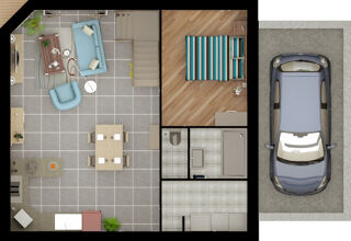  Maison  vendre 3 pices 55 m