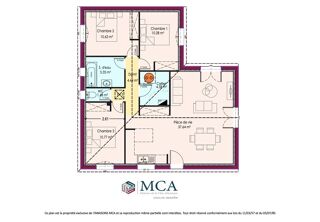  Maison à vendre 3 pièces 85 m²