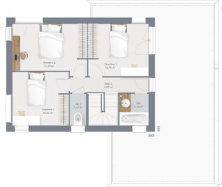  Maison 6 pi�ces 115 m� Alen�on