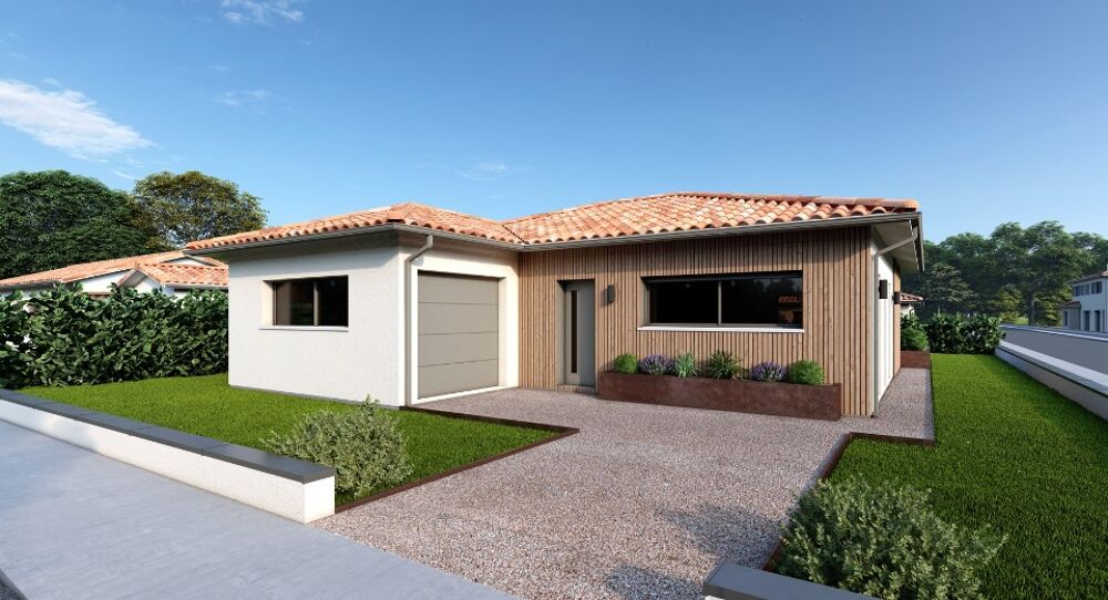 Villa Optica + terrain à Saint-Vincent-de-Tyrosse - Plei....