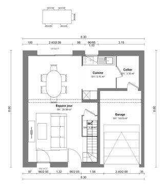  Maison 6 pi�ces 89 m� Maisons