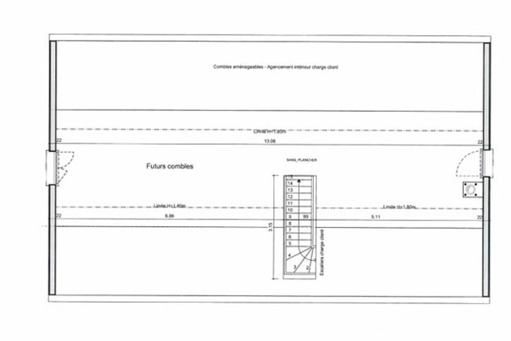 vente Maison - 4 pièce(s) - 85 m² Beuzeville-la-Grenier (76210)