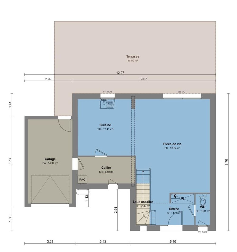 vente Maison - 5 pièce(s) - 108 m² Presles-en-Brie (77220)