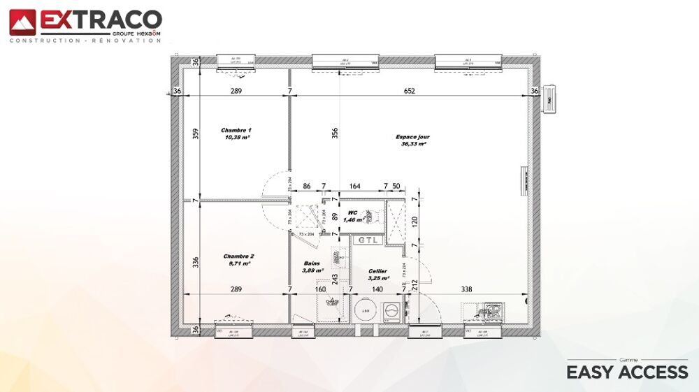 vente Maison - 3 pièce(s) - 65 m² Forges-les-Eaux (76440)