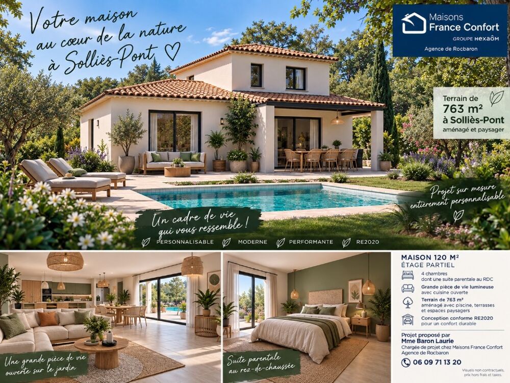 vente Maison - 4 pièce(s) - 120 m² Solliès-Pont (83210)