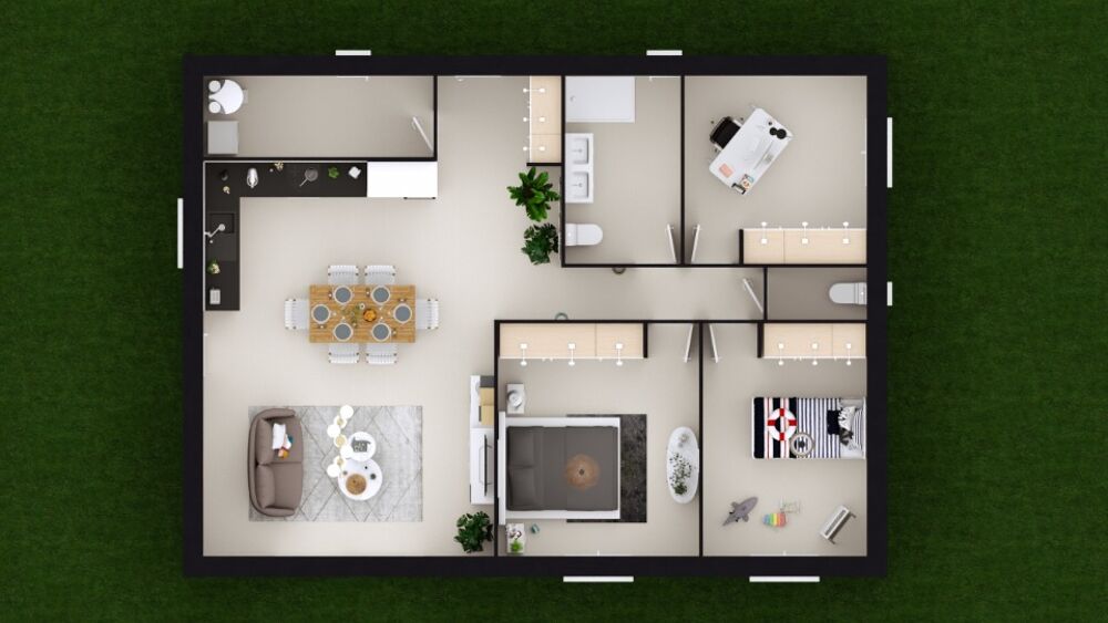 vente Maison - 5 pièce(s) - 93 m² Pignans (83790)
