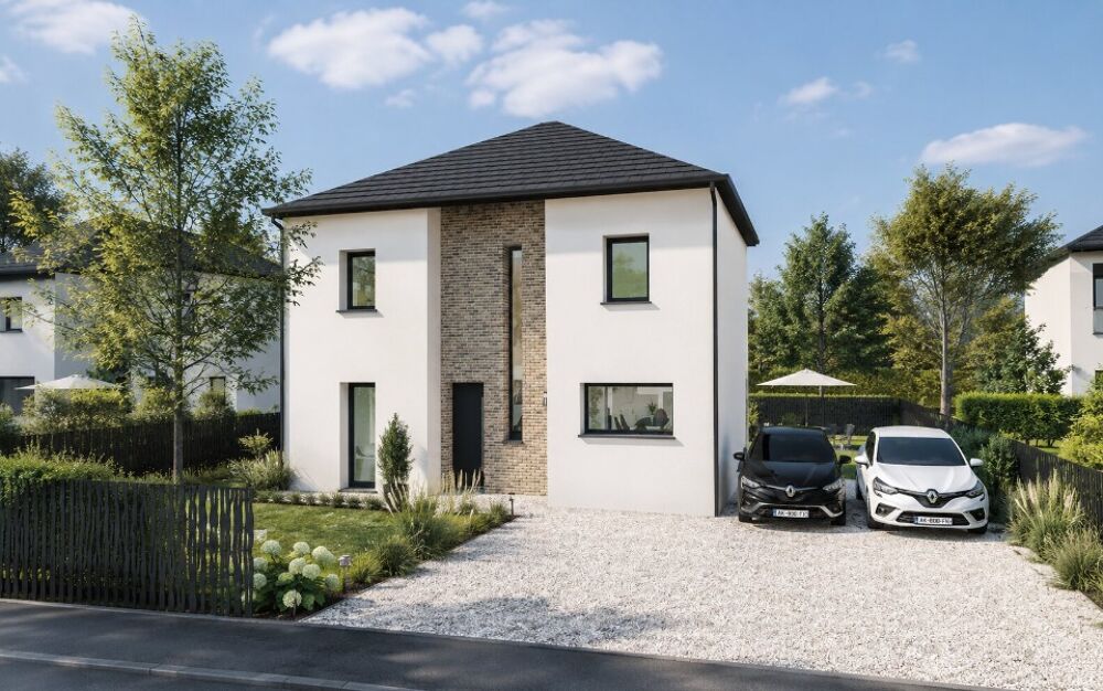 MAISON NEUVE DE 120 M² AVEC 5 CHAMBRES À HINGES - TERRAI....