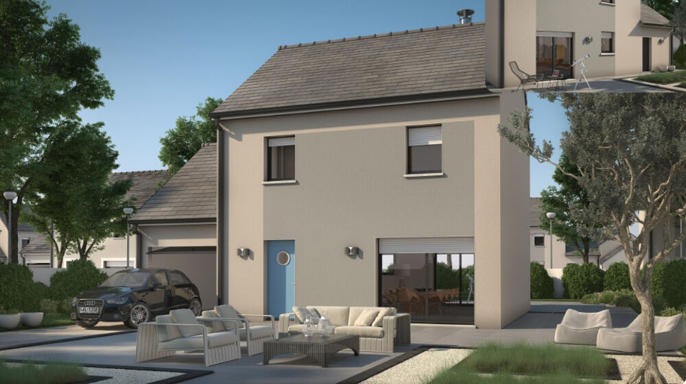 MAISON À CONSTRUIRE DE 91 M² À ÉCOMMoy, PROCHE DU MANS, ....