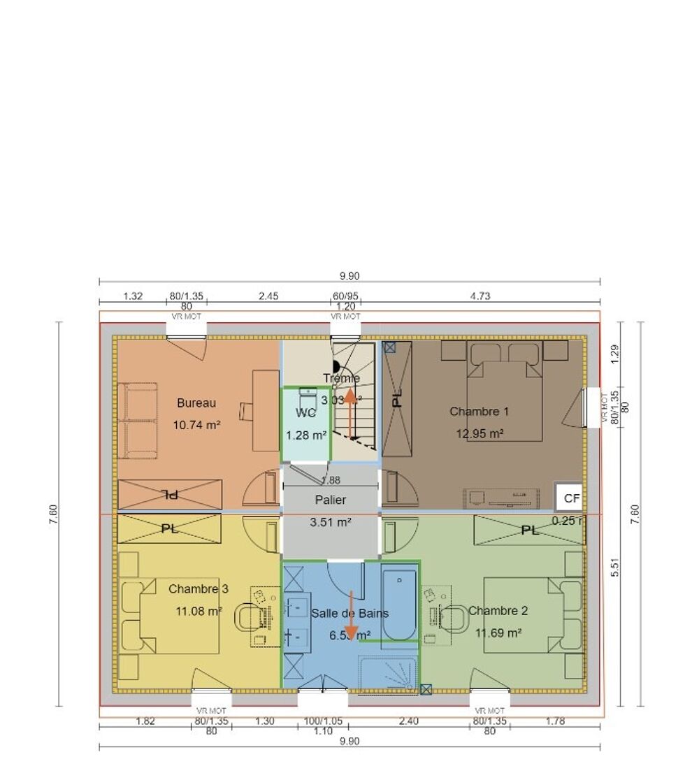 vente Maison - 5 pièce(s) - 80 m² Avignon (84000)
