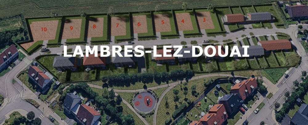 Projet de construction sur la commune de Lambres lez Dou....