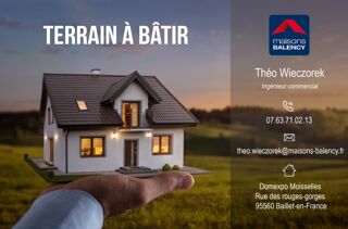  Terrain 380 m� Montfermeil