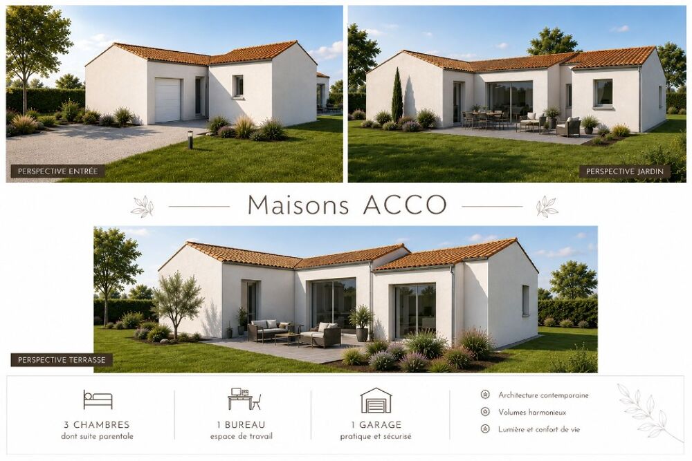 MAISON À CONSTRUIRE DE 120 M² PROCHE DE LA ROCHELLE ....