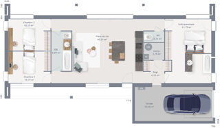  Maison à vendre 6 pièces 95 m²