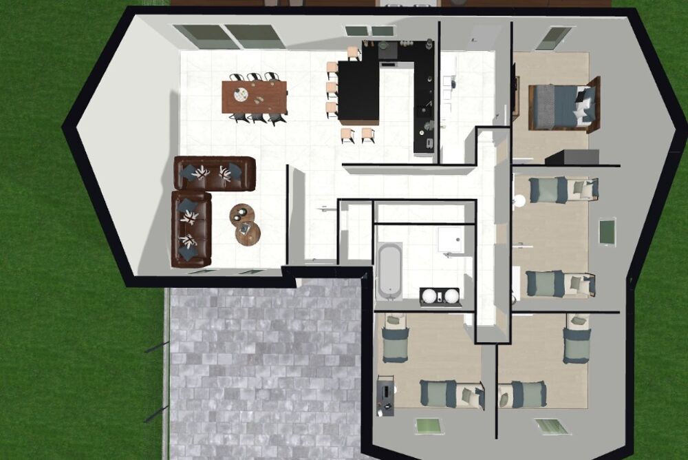 vente Maison - 6 pièce(s) - 120 m² Courchelettes (59552)