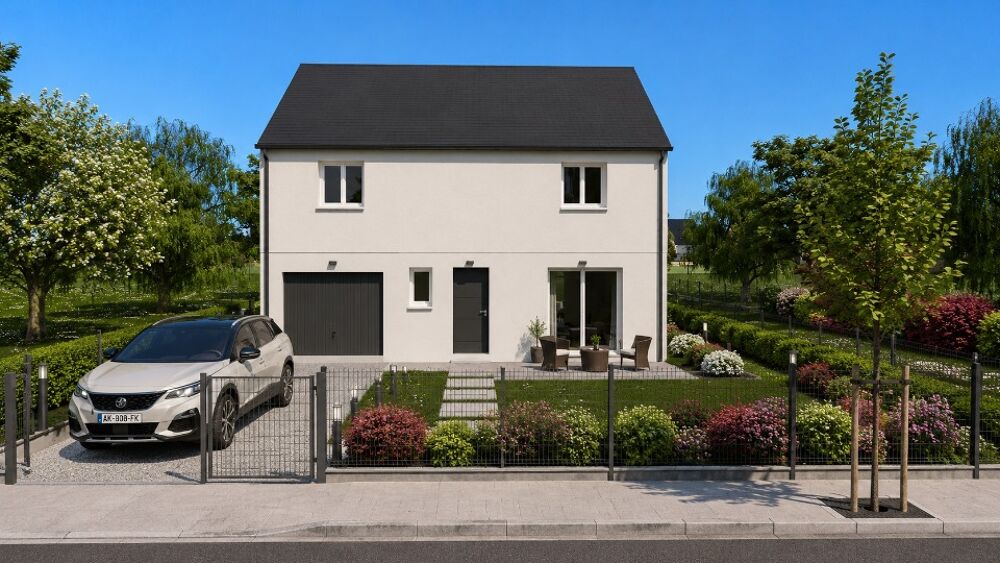 Maison à construire de 111 m² offrant une belle pièce de....