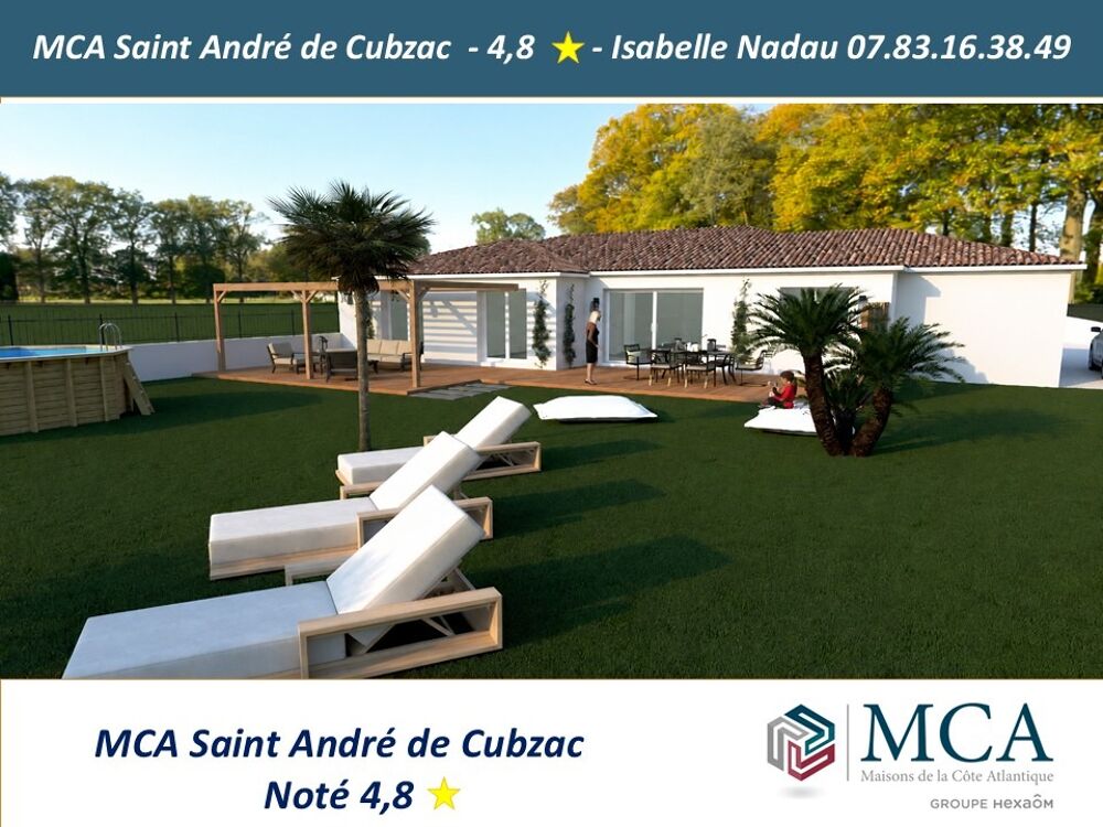 vente Maison - 6 pièce(s) - 140 m² Saint-Savin (33920)