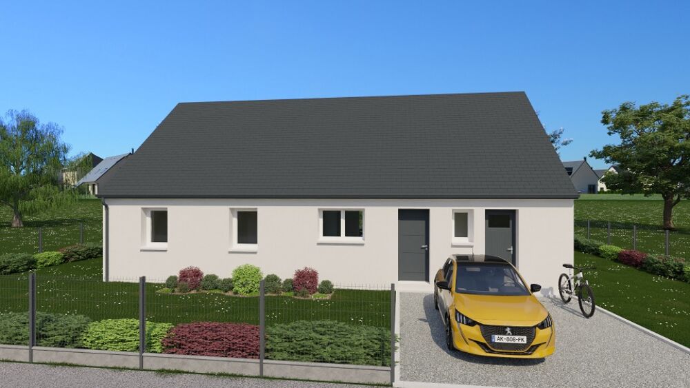 Voici une belle maison de 107m² à construire, comprenant....