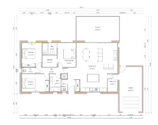  Maison � vendre 4 pi�ces 104 m�