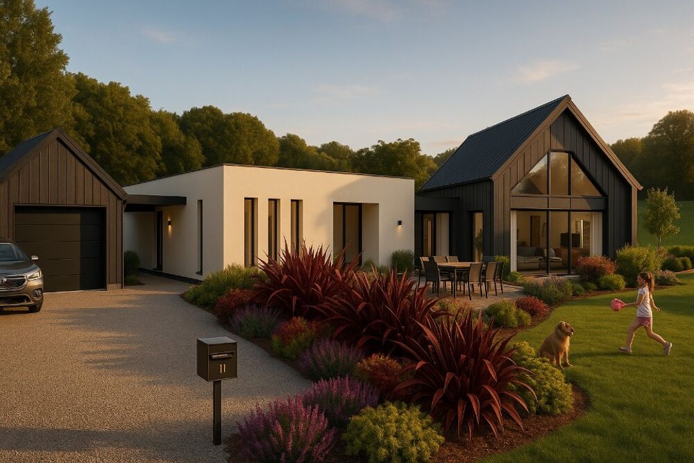 À vendre - Terrain rare de 638 m² à Dirinon (29) avec pr....
