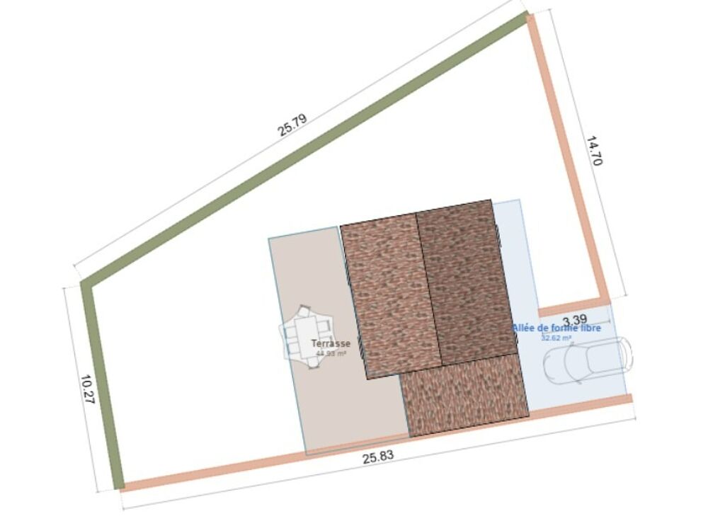 vente Terrain - 340 m² Peyrolles-en-Provence (13860)