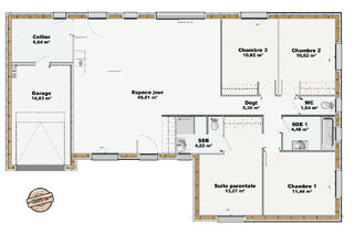  Maison à vendre 5 pièces 113 m²