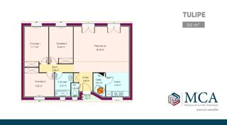  Maison à vendre 4 pièces 84 m²