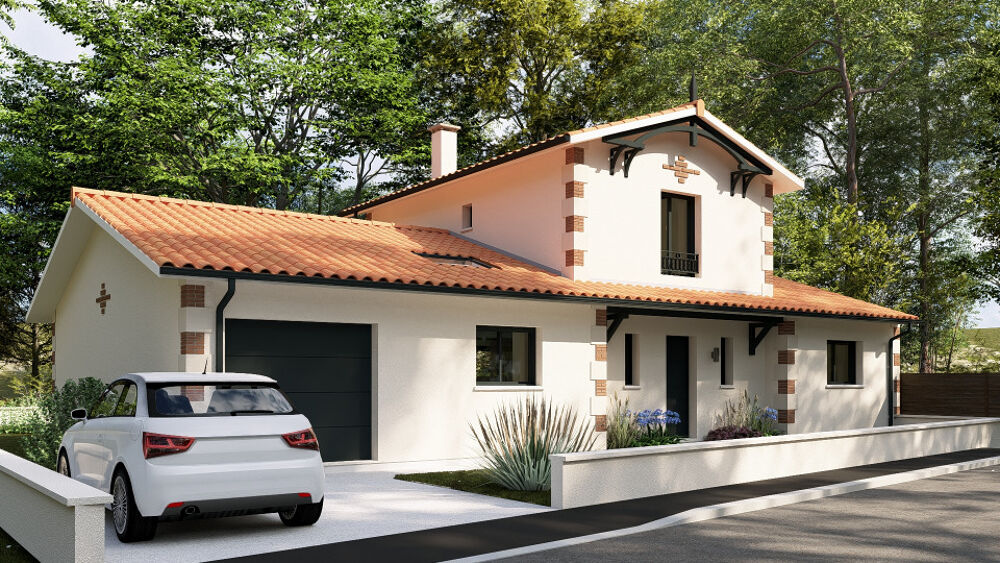 Projet : terrain + maison Carcans (33121): 5 pièces 132 ....
