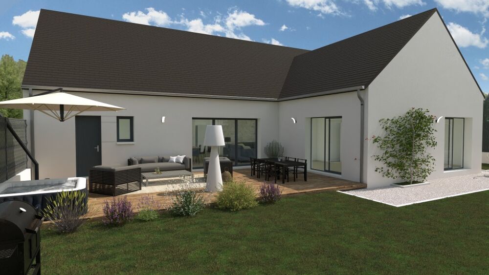 vente Maison - 5 pièce(s) - 130 m² Beaumont-la-Ronce (37360)