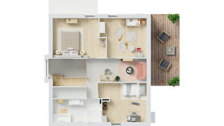  Maison 5 pi�ces 135 m� Bailleul