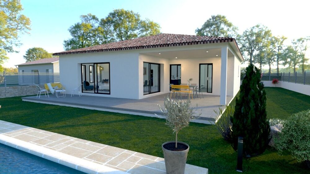 🏡 Maison de plain-pied contemporaine avec garage....