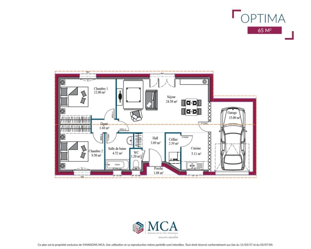 MAISON À CONSTRUIRE DE 90 M² IDÉALEMENT SITUÉE À LANGON,....