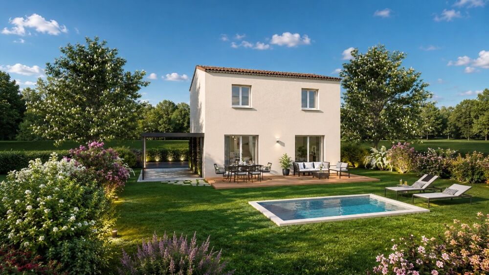 A vendre maison neuve 3 chambres à construire à Montpeza....