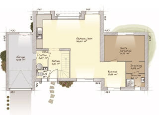  Maison 6 pi�ces 90 m� Saint-aubin-�pinay