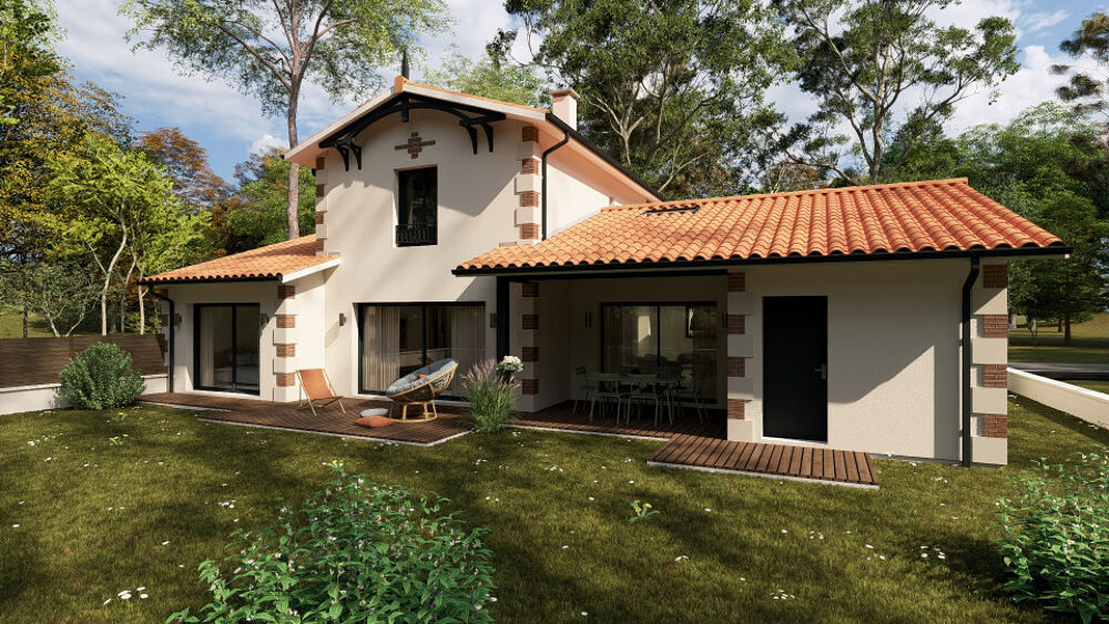 Projet : terrain + maison Carcans (33121): 5 pièces 132 ....