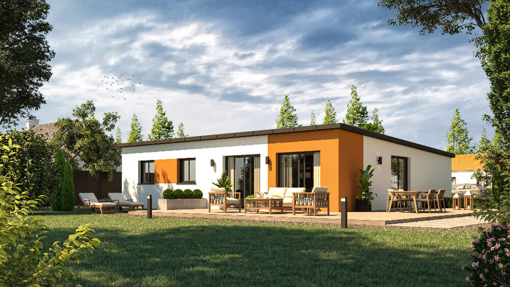 PAVILLON ÉCO-RESPONSABLE BÂTI ACTIV DE PLAIN-PIED (73 M²....