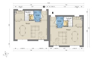  Maison  vendre 4 pices 74 m