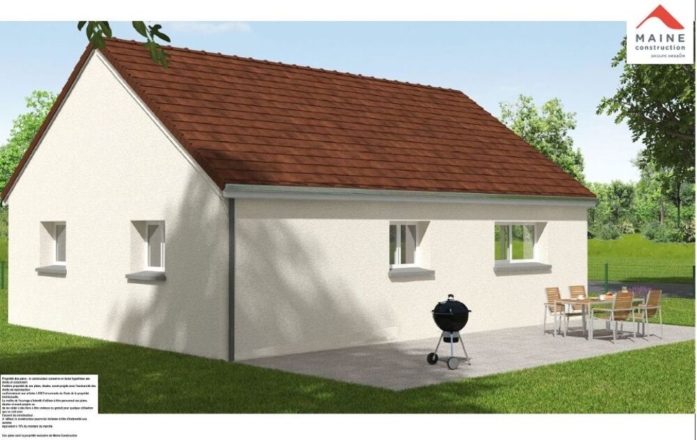 MAISON À CONSTRUIRE DE 90 M² IDÉALEMENT SITUÉE AU MANS A....