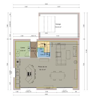  Maison à vendre 5 pièces 80 m²