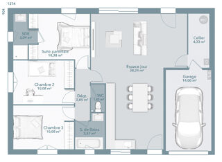  Maison à vendre 5 pièces 84 m²