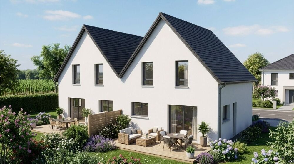 MAISON À CONSTRUIRE DE 109 M² IDÉALEMENT SITUÉE À WINTZE....