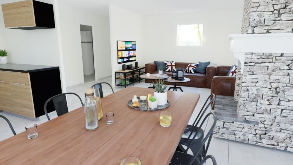 Découvrez cette belle maison contemporaine de plain pied....
