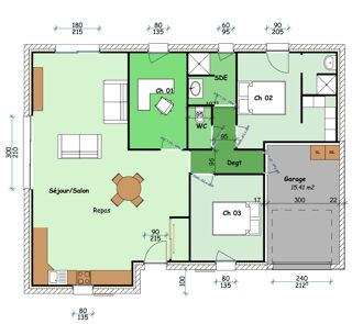  Maison � vendre 4 pi�ces 90 m�