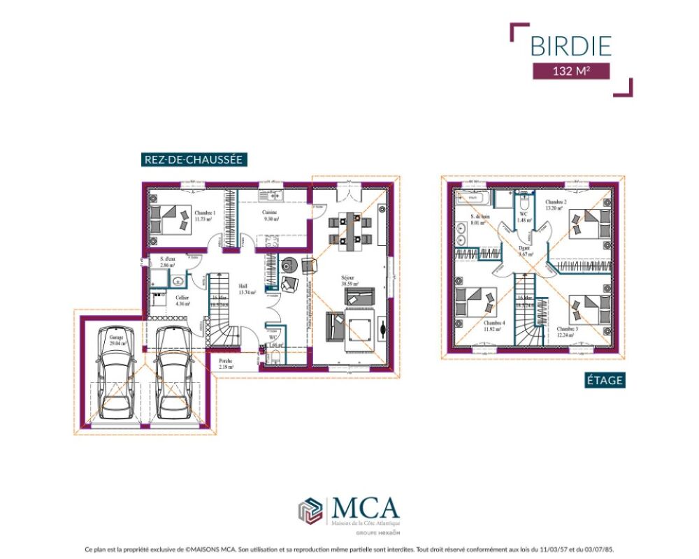 vente Maison - 6 pice(s) - 132 m Labenne (40530)
