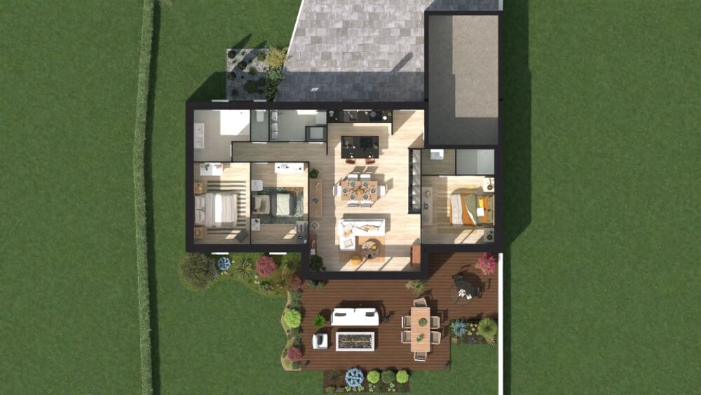 vente Maison - 4 pièce(s) - 80 m² Melgven (29140)