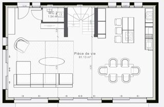  Maison à vendre 6 pièces 120 m²