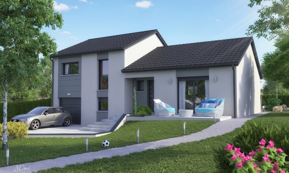 VENTE d'une maison T4 (101 m²) à Distroff Emplacemen....