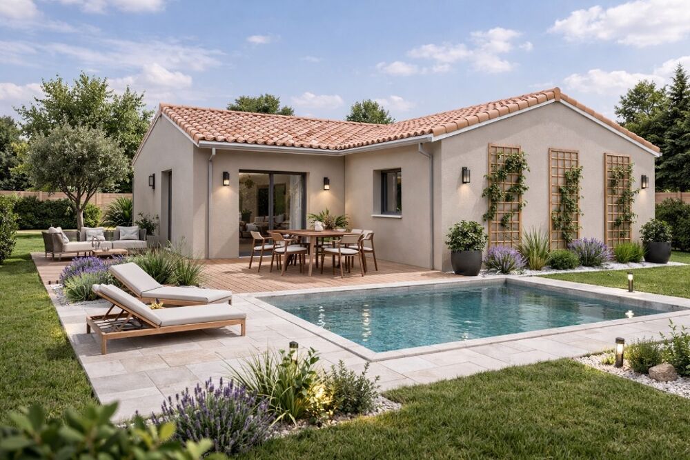 MAISON À CONSTRUIRE 3 PIÈCES DE 85 M² PROCHE DE BORDEAUX....
